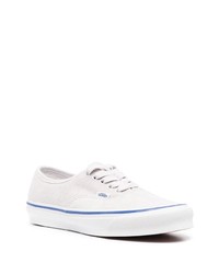 graue Leder niedrige Sneakers von Vans