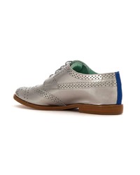 graue Leder Oxford Schuhe von Blue Bird Shoes