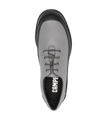 graue Leder Oxford Schuhe von Camper