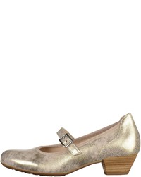 graue Leder Pumps von Gabor