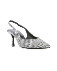 graue Leder Pumps von Senso