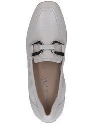 graue Leder Slipper von Caprice