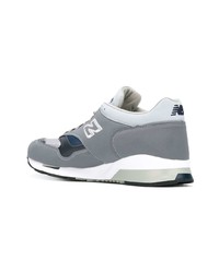 graue Leder Sportschuhe von New Balance