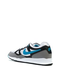 graue Leder Sportschuhe von Nike