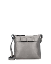 graue Leder Umhängetasche von Gerry Weber