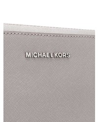 graue Leder Umhängetasche von MICHAEL Michael Kors