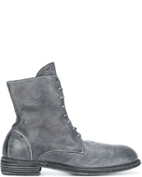 graue Lederstiefel von Guidi