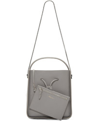 graue Ledertaschen von 3.1 Phillip Lim