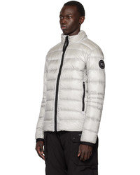 graue leichte Daunenjacke von Canada Goose