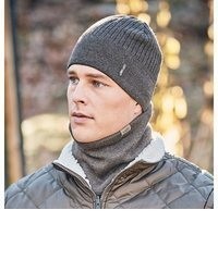 graue Mütze von CAPO