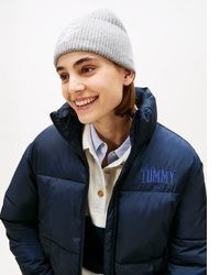 graue Mütze von Tommy Hilfiger