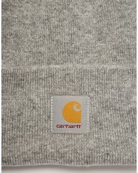 graue Mütze von Carhartt