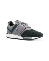 graue niedrige Sneakers von New Balance