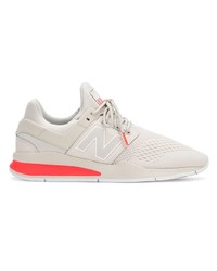 graue niedrige Sneakers von New Balance