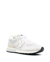 graue niedrige Sneakers von New Balance