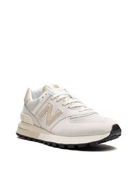 graue niedrige Sneakers von New Balance