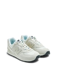 graue niedrige Sneakers von New Balance