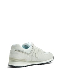 graue niedrige Sneakers von New Balance