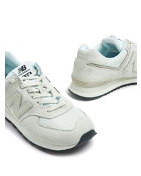 graue niedrige Sneakers von New Balance