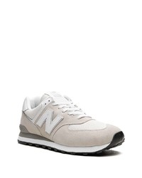 graue niedrige Sneakers von New Balance