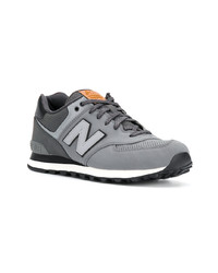 graue niedrige Sneakers von New Balance