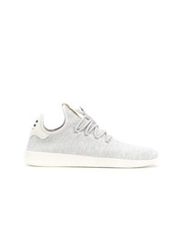 graue niedrige Sneakers von Adidas By Pharrell Williams