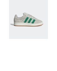 graue niedrige Sneakers von adidas Originals