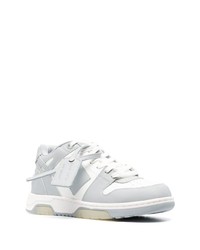 graue niedrige Sneakers von Off-White