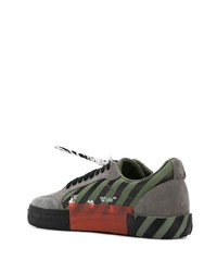 graue niedrige Sneakers von Off-White