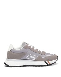 graue niedrige Sneakers von BOSS