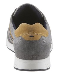 graue niedrige Sneakers von BRUNO BANANI