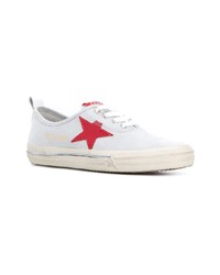 graue niedrige Sneakers von Golden Goose Deluxe Brand