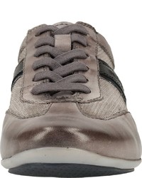 graue niedrige Sneakers von Daniel Hechter