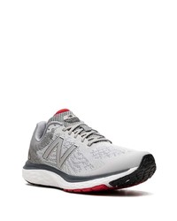 graue niedrige Sneakers von New Balance