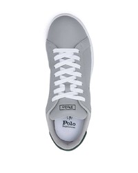 graue niedrige Sneakers von Polo Ralph Lauren