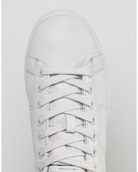 graue niedrige Sneakers von Jack and Jones