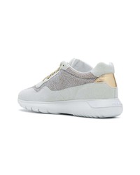 graue niedrige Sneakers von Hogan