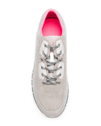 graue niedrige Sneakers von Lanvin