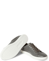 graue niedrige Sneakers von Dolce & Gabbana