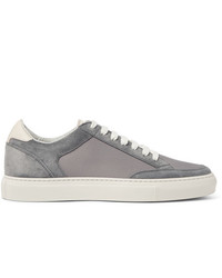 graue niedrige Sneakers von Brunello Cucinelli