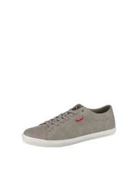 graue niedrige Sneakers von Levi's