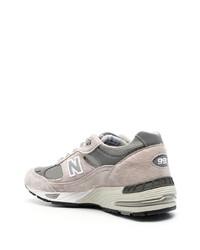 graue niedrige Sneakers von New Balance