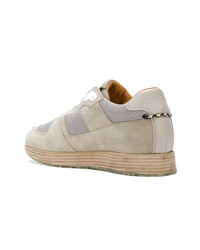 graue niedrige Sneakers von Marc Jacobs