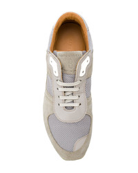 graue niedrige Sneakers von Marc Jacobs