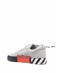 graue niedrige Sneakers von Off-White