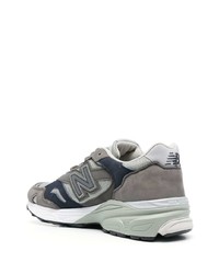 graue niedrige Sneakers von New Balance