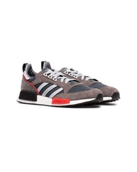 graue niedrige Sneakers von adidas