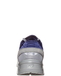 graue niedrige Sneakers von New Balance