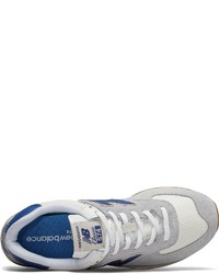 graue niedrige Sneakers von New Balance