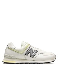 graue niedrige Sneakers von New Balance